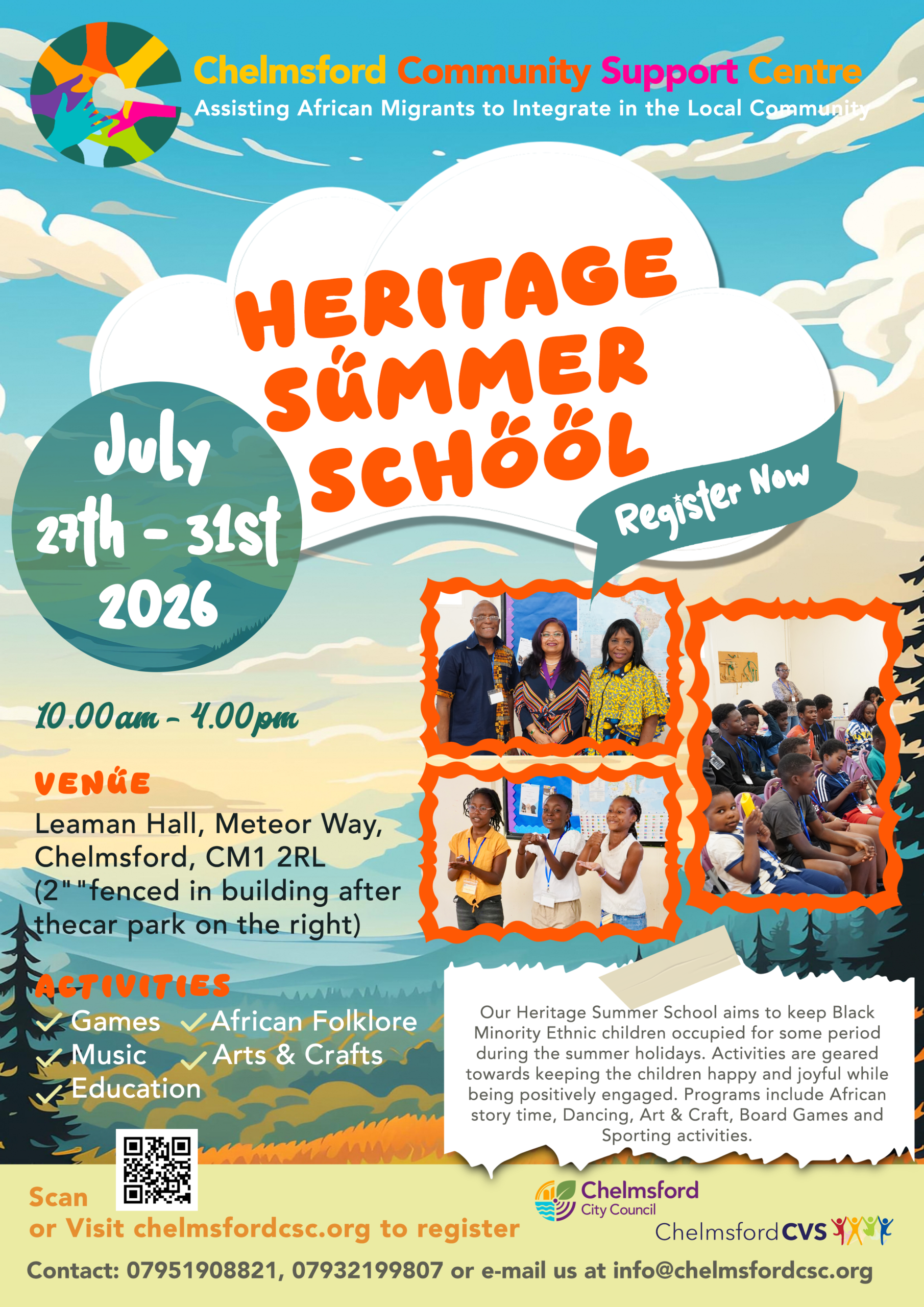 Heritage Summer School 2026 poster